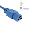 ACT toitejuhe C20–C21 IEC60320 sinine 2 m, 16 A, 250 V
