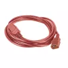 Toitekaabel ACT C14 C21-le IEC60320 punane 1 m, 250 V 10 A