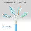 ACT sinine 85 meetrit S/FTP CAT6A B2ca PoE++ 100W paigalduskaabel, RJ45 isane - isane