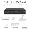 KVM-lüliti ACT 2-pordiline USB-C/HDMI 4K@60Hz AC7922 USB-klaviatuuri/hiire, HDMI-video, 100W PD-ga