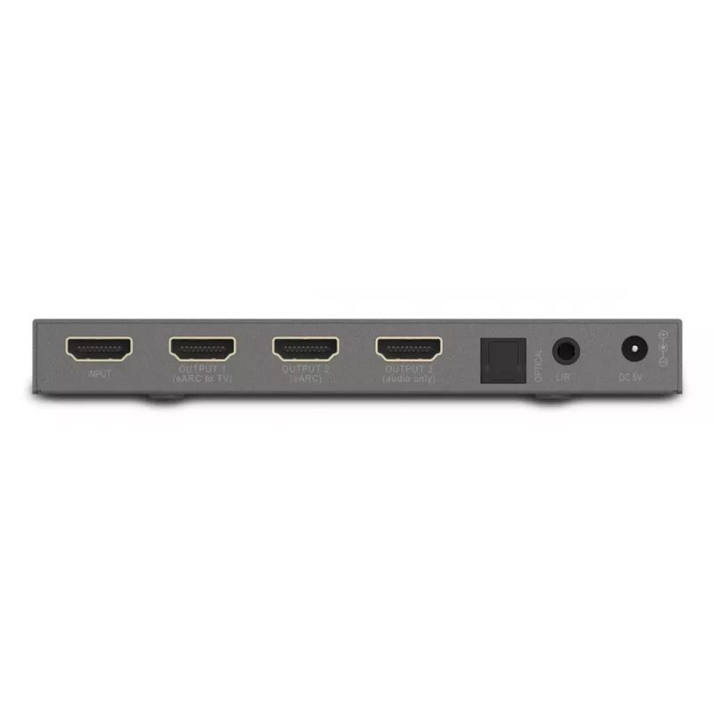 Videosignaali muundur Marmitek 25008496 — HDMI sisend HDMI/TOSLINK/3,5 mm väljundile, kuni 7680×4320, 7.1 heli