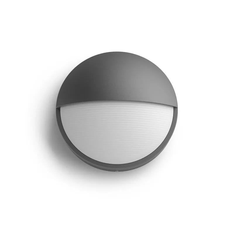 Philips myGarden Capricorn välisseinalamp 5,5 W LED, antratsiit, alumiiniumkorpus, fikseeritud pirn, 214×78×214 mm