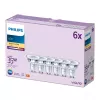 Philips Spot 35W PAR16 GU10 x6, 3,5 W, 35 W, GU10, 255 lm, 15000 h, soe valge