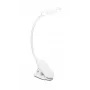 Philips Functional Forys klambriga laualamp, valge, plastik, magamistuba, elutuba, kontor, kaasaegne, IP20, III