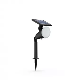 Philips Jivix Ground Spots/Spike 1.4W, välistingimustes kasutatav post-/postvalgusti, Must, Plast, IP44, Terrass, Aed, III