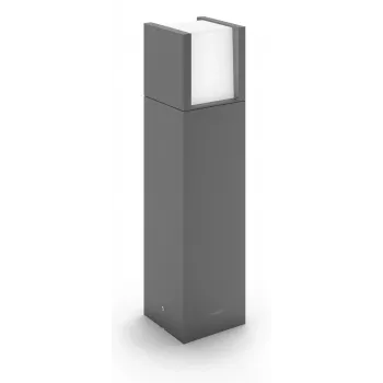 Välistingimustesse mõeldud posti-/teevalgusti Philips Arbour 3,8 W LED antratsiit, 220–240 V, metallkorpusega