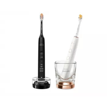 Philips Sonicare DiamondClean HX9914/69 elektriline hambahari Täiskasvanu Sonic-tüüpi hambahari Must, Kuldne, Roosa