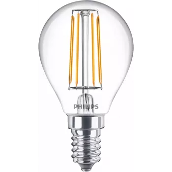 Philips hõõglambiga küünal selge 40W P45 E14 x6, 4,3 W, 40 W, E14, 470 lm, 15000 h