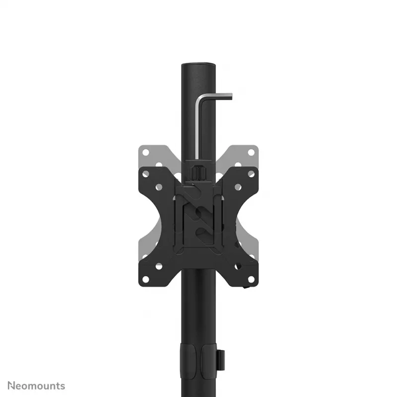Neomounts kaksikmonitori alus DS45-600BL2V kahele ekraanile 10–32 tolli, VESA 75x75–100x100, max koormus 9 kg, vabaltseisev, must