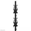 Neomounts kaksikmonitori alus DS45-600BL2V kahele ekraanile 10–32 tolli, VESA 75x75–100x100, max koormus 9 kg, vabaltseisev, must