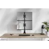 Neomounts DS60-600BL2V kahe monitori käsi 10-32 tolli, klamber/tihend, 9 kg, 25.4 cm (10 tolli), 81.3 cm (32 tolli), 100 x 100 mm, must