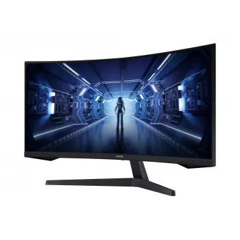 Samsung G55T arvutikuvar 86,4 cm (34 tolli) 3440 x 1440 pikslit UltraWide Quad HD LED Must