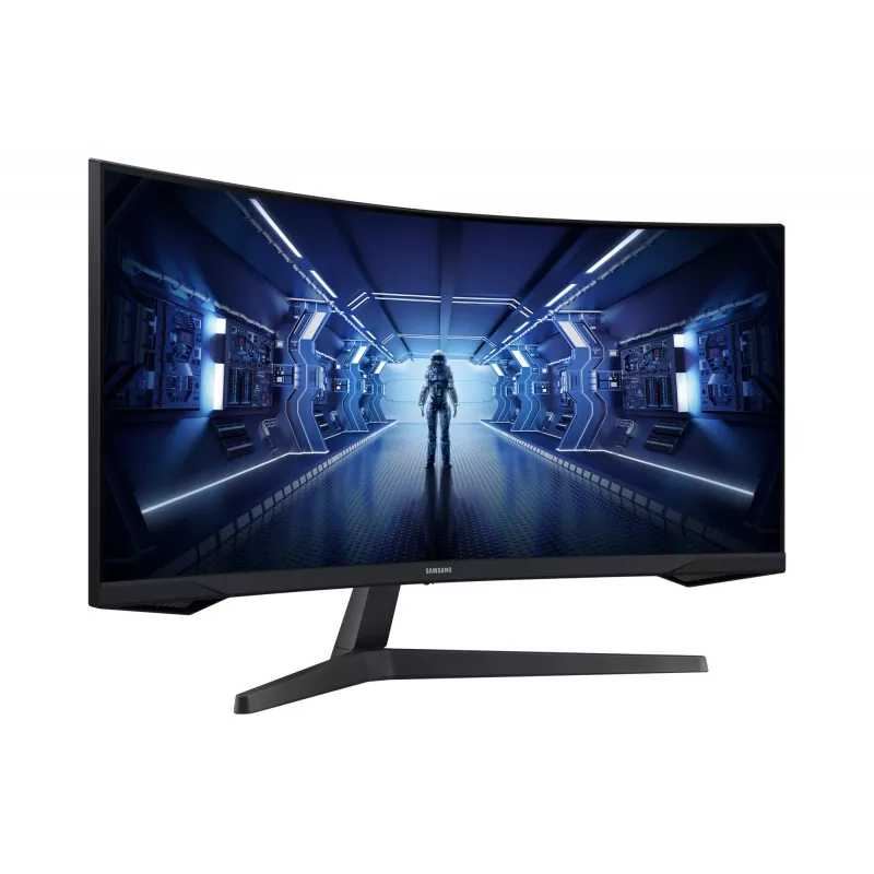 Samsung G55T arvutikuvar 86,4 cm (34 tolli) 3440 x 1440 pikslit UltraWide Quad HD LED Must