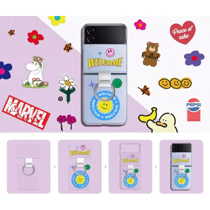 Samsung EF-OF721CTEGWW mobiiltelefoni ümbris Läbipaistev