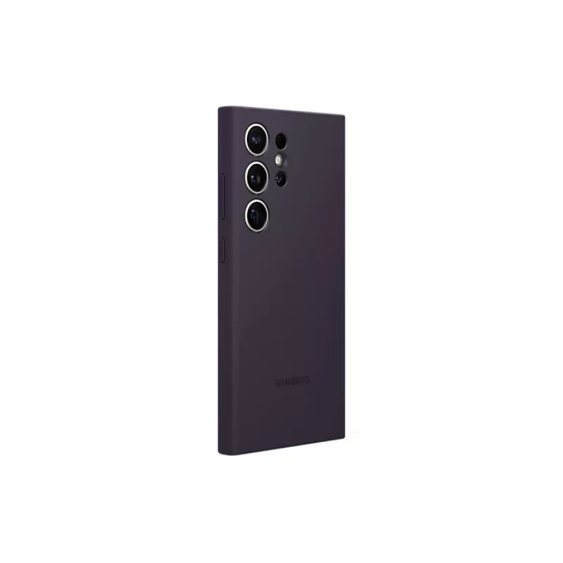 Ümbris Samsung Galaxy S24 Ultra silikoonümbris tumelilla