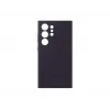 Ümbris Samsung Galaxy S24 Ultra silikoonümbris tumelilla