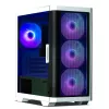 Zalman M4 Valge arvutikorpus Mini Torn Must, Valge
