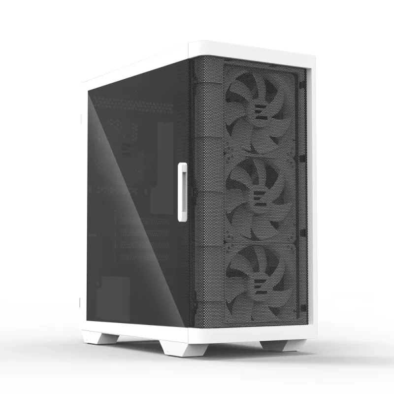 Zalman M4 Valge arvutikorpus Mini Torn Must, Valge