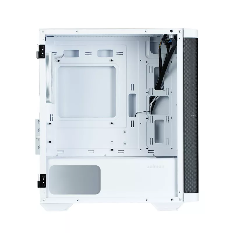 Zalman M4 Valge arvutikorpus Mini Torn Must, Valge
