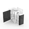 Zalman M4 Valge arvutikorpus Mini Torn Must, Valge