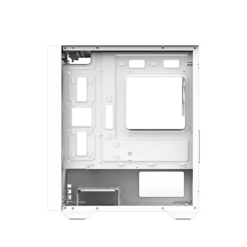Zalman M4 Valge arvutikorpus Mini Torn Must, Valge