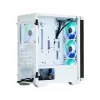 Zalman M4 Valge arvutikorpus Mini Torn Must, Valge