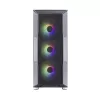 Zalman I3 Neo ATX Mid Tower PC korpus võrkfront tõhusaks jahutuseks eelpaigaldatud ventilaator 3 Midi Tower Must