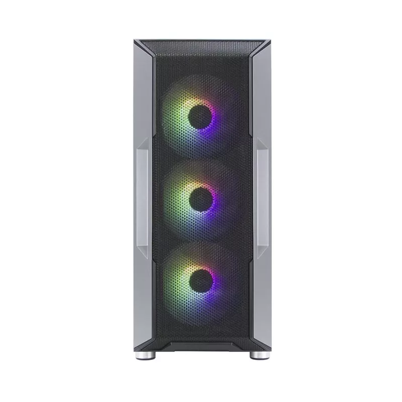 Zalman I3 Neo ATX Mid Tower PC korpus võrkfront tõhusaks jahutuseks eelpaigaldatud ventilaator 3 Midi Tower Must