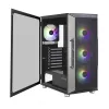 Zalman I3 Neo ATX Mid Tower PC korpus võrkfront tõhusaks jahutuseks eelpaigaldatud ventilaator 3 Midi Tower Must