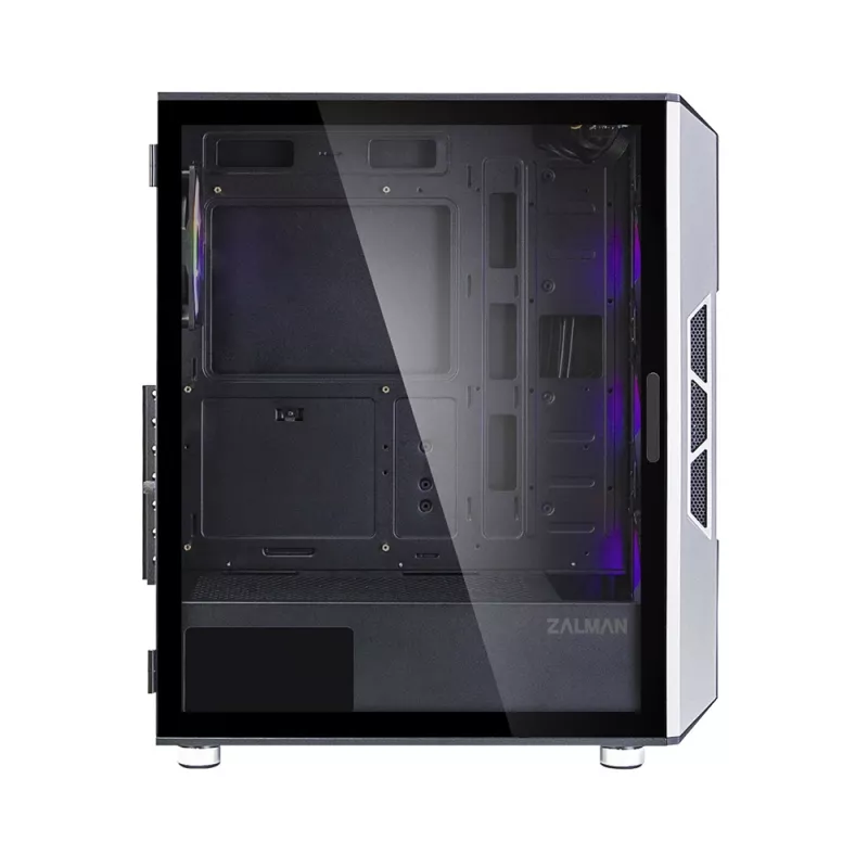 Zalman I3 Neo ATX Mid Tower PC korpus võrkfront tõhusaks jahutuseks eelpaigaldatud ventilaator 3 Midi Tower Must