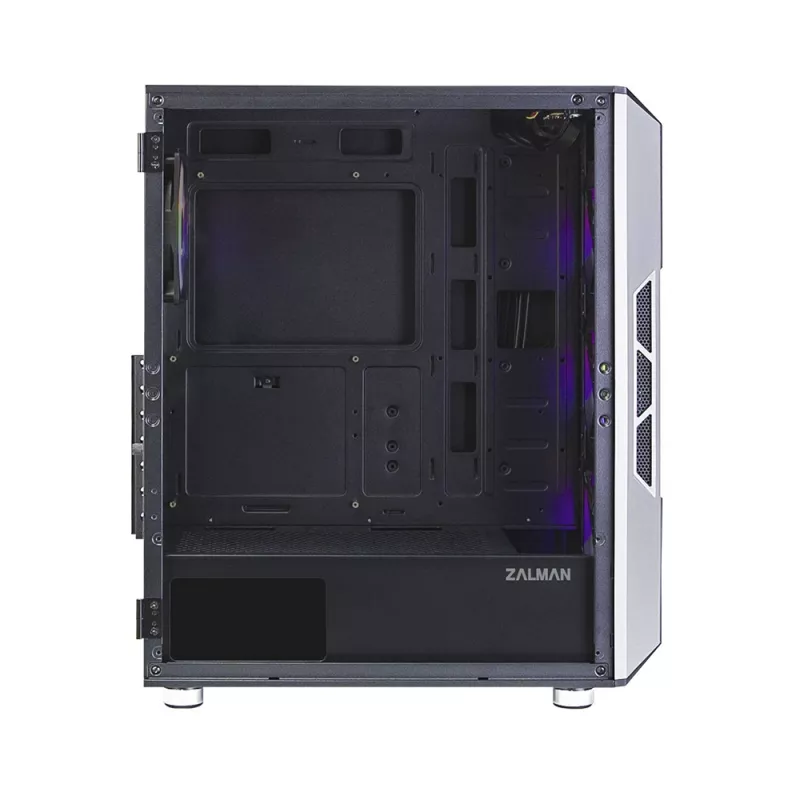Zalman I3 Neo ATX Mid Tower PC korpus võrkfront tõhusaks jahutuseks eelpaigaldatud ventilaator 3 Midi Tower Must