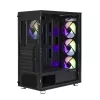 Zalman I3 Neo ATX Mid Tower PC korpus võrkfront tõhusaks jahutuseks eelpaigaldatud ventilaator 3 Midi Tower Must