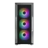 Zalman I3 Neo ATX Mid Tower PC korpus võrkfront tõhusaks jahutuseks eelpaigaldatud ventilaator 3 Midi Tower Must