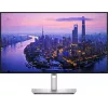 DELL UltraSharp U2725QE arvutikuvar 68,6 cm (27 tolli) 3840 x 2160 pikslit 4K Ultra HD LCD must, hõbedane