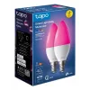 TP-Link Tapo L430C nutipirn, 2-pakk, mitmevärviline, E14