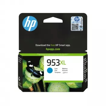 HP 953XL suure tootlusega tsüaan originaaltindikassett, tsüaan, 1 tk, 1450 lehekülge