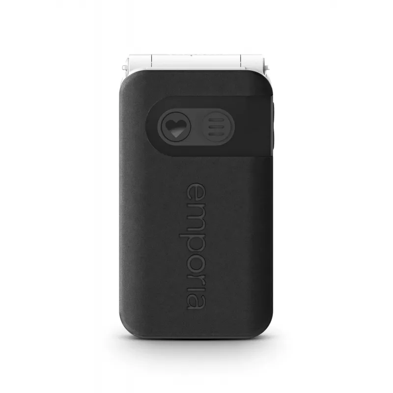 Emporia SIMPLICITYglam.4G 7,11 cm (2,8 inch) 106 g Must eakate telefon