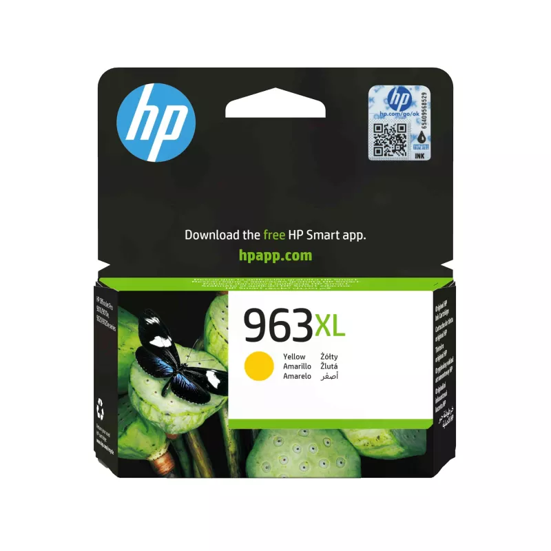 HP 963XL suure tootlusega kollane originaaltindi kassett
