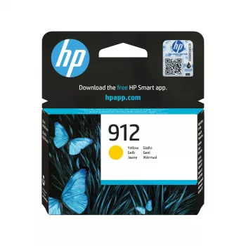 HP 912 kollane originaaltindikassett, kollane, 1 tk, 315 lehekülge