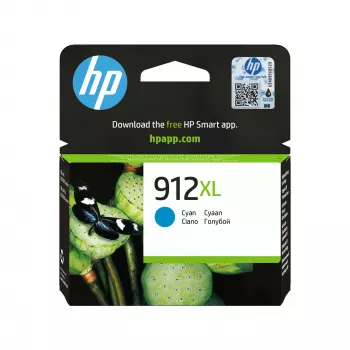 HP 912XL suure tootlikkusega tsüaan originaaltindikassett, tsüaan, 1 tk, 700 lehekülge
