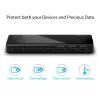 TP-Link UH700 liidese jaotur USB 3.2 Gen 1 (3.1 Gen 1) Micro-B 5000 Mbit/s Must