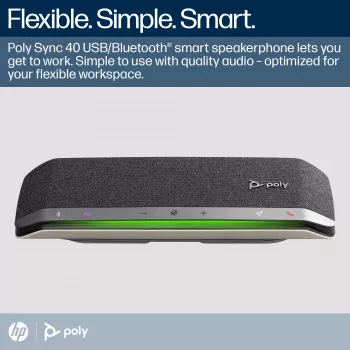 HP Poly Sync 40 Microsoft Teams sertifitseeritud kõlaritelefon