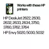 HP 304 2-pack Must/Tri-color Originaal tindikassetts, Must, Tsüaan, magenta, Kollane, Pigmentpõhine tint, 2 tk, 120 lehekülge, 100 lehekülge