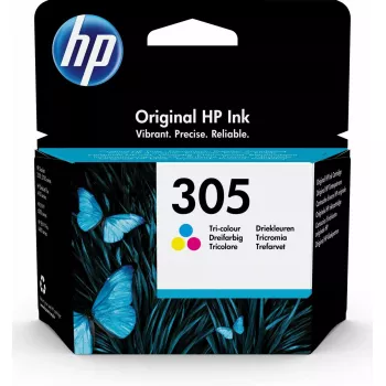 HP 305 1 tk originaal standardsaagisega tsüaan, magenta, kollane