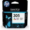 HP 305 1 tk originaal standardsaagisega tsüaan, magenta, kollane