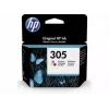 HP 305 1 tk originaal standardsaagisega tsüaan, magenta, kollane