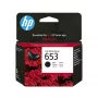 HP 653 Must Originaal Ink Advantage kassett, must, 1 tk, 360 lehekülge