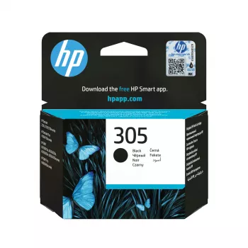 HP 305 must originaal tindikassett, must, 1 tk, 120 lehekülge