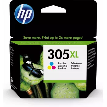 HP 305XL suure tootlikkusega kolmevärviline originaaltindikassett