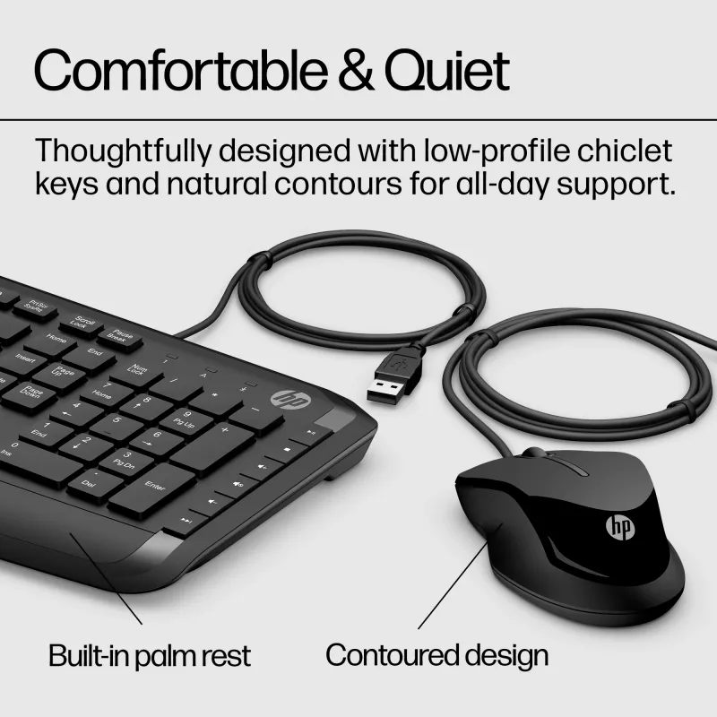 HP Pavilion klaviatuur ja hiir 200